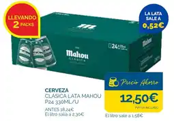 Cash Ecofamilia Mahou cerveza clásica lata oferta