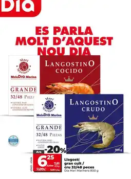Dia Llagosti gran cuit cru 32/48 peces oferta