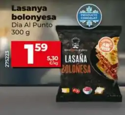 Dia Dia Al Punto lasanya bolonyesa oferta