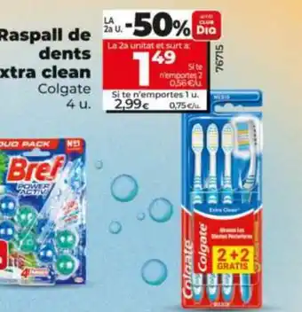 Colgate raspall de dents extra clean