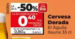 Dia Cervesa Dorada El Águila oferta