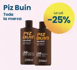 Clarel Piz Buin toda la marca oferta