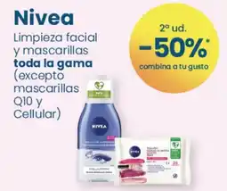 Clarel Nivea limpieza facial y mascarillas oferta