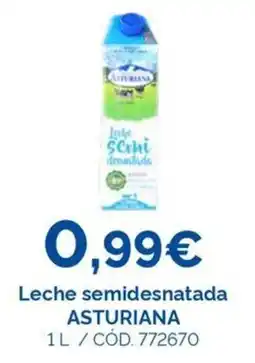 Dialsur Cash & Carry Asturiana leche semidesnatada oferta