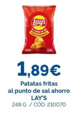Dialsur Cash & Carry Lay's patatas fritas al punto de sal ahorro oferta