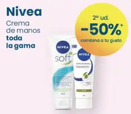 Clarel Nivea crema de manos oferta