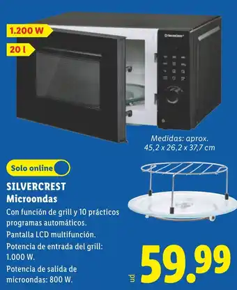 Silvercrest microondas