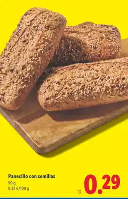 Lidl Panecillo con semillas oferta
