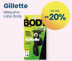 Clarel Gillette Máquina Labs Body oferta