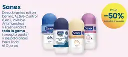 Clarel Sanex desodorantes roll on dermo oferta