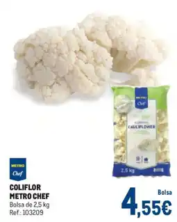 Makro Metro Chef coliflor oferta