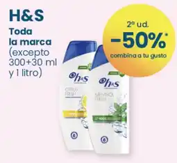 Clarel H&S toda la marca oferta