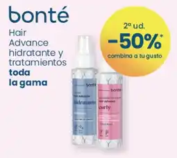 Clarel Bonté hair advance hidratante y tratamientos oferta