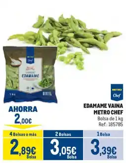 Makro Metro Chef edamame vaina oferta