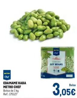 Makro Metro Chef edamame haba oferta