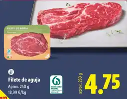 Lidl Filete de aguja oferta