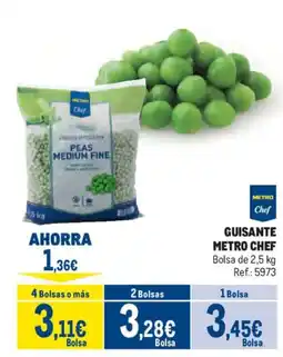 Makro Metro Chef guisante oferta