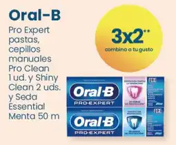 Clarel Oral-b pro expert pastas, cepillos manuales pro clean oferta