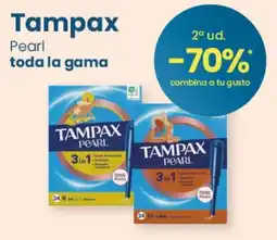 Clarel Tampax Pearl toda la gama oferta