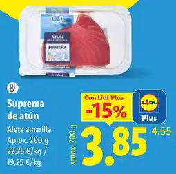 Lidl Atún suprema oferta