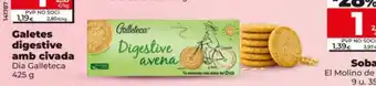 Galleteca digestive avena