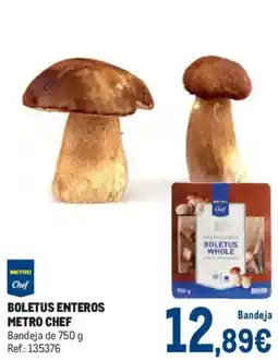 Makro Metro Chef boletus enteros oferta
