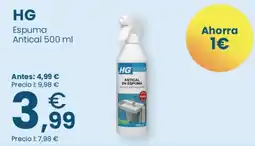 Clarel Hg espuma antical oferta