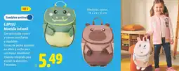 Lidl Lupilu mochila infantil oferta