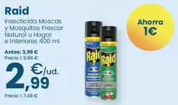 Clarel Raid insecticida moscas y mosquitos frescor natural u hogar e interiores oferta
