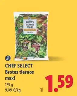 Lidl chef select brotes tiernos maxi oferta