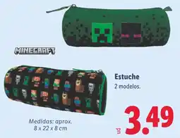 Lidl Minecraft estuche oferta