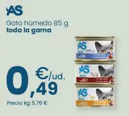 Clarel AS gato húmedo oferta