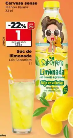 Maxi Dia Saborfera limonada oferta