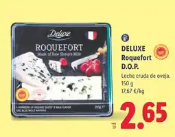 Lidl Deluxe Roquefort D.O.P. oferta