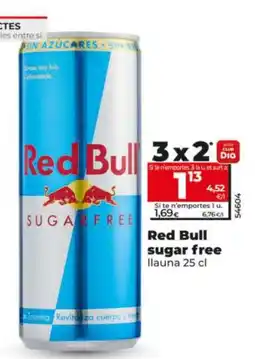 Maxi Dia Red Bull sugar free oferta