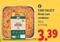 Lidl Chef Select arroz con verduras oferta