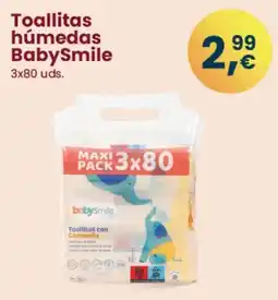 Clarel BabySmile toallitas húmedas oferta
