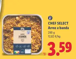 Lidl Chef select arroz a banda oferta