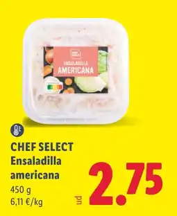Lidl chef select ensaladilla americana oferta