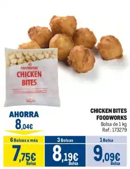 Makro Foodworks chicken bites oferta