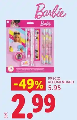 Lidl Barbie set oferta