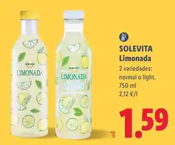 Lidl Solevita limonada oferta