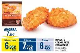 Makro Foodworks chicken nuggets cornflakes oferta