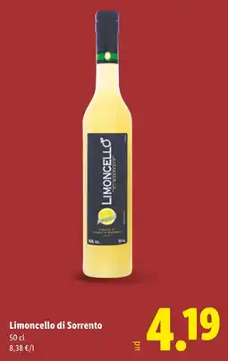Lidl Limoncello di Sorrento oferta