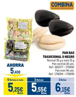 Makro Pan bao tradicional o negro oferta