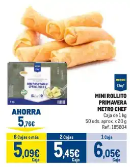 Makro Metro Chef mini rollito primavera oferta