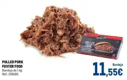Makro Foster food pulled pork oferta