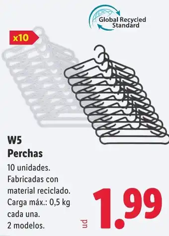 W5 perchas