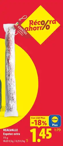 Lidl Realvalle espetec extra oferta