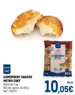 Makro Metro Chef camembert snacks oferta